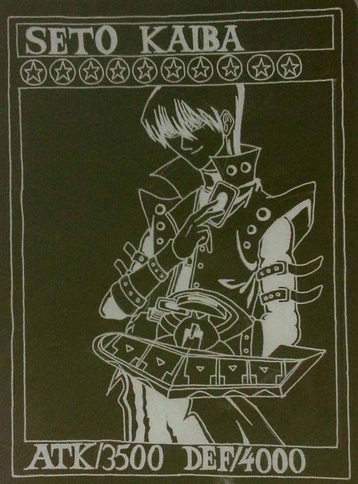 Drawing - Seto Kaiba 02