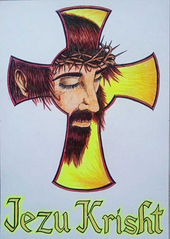 Drawing - Jesus 05