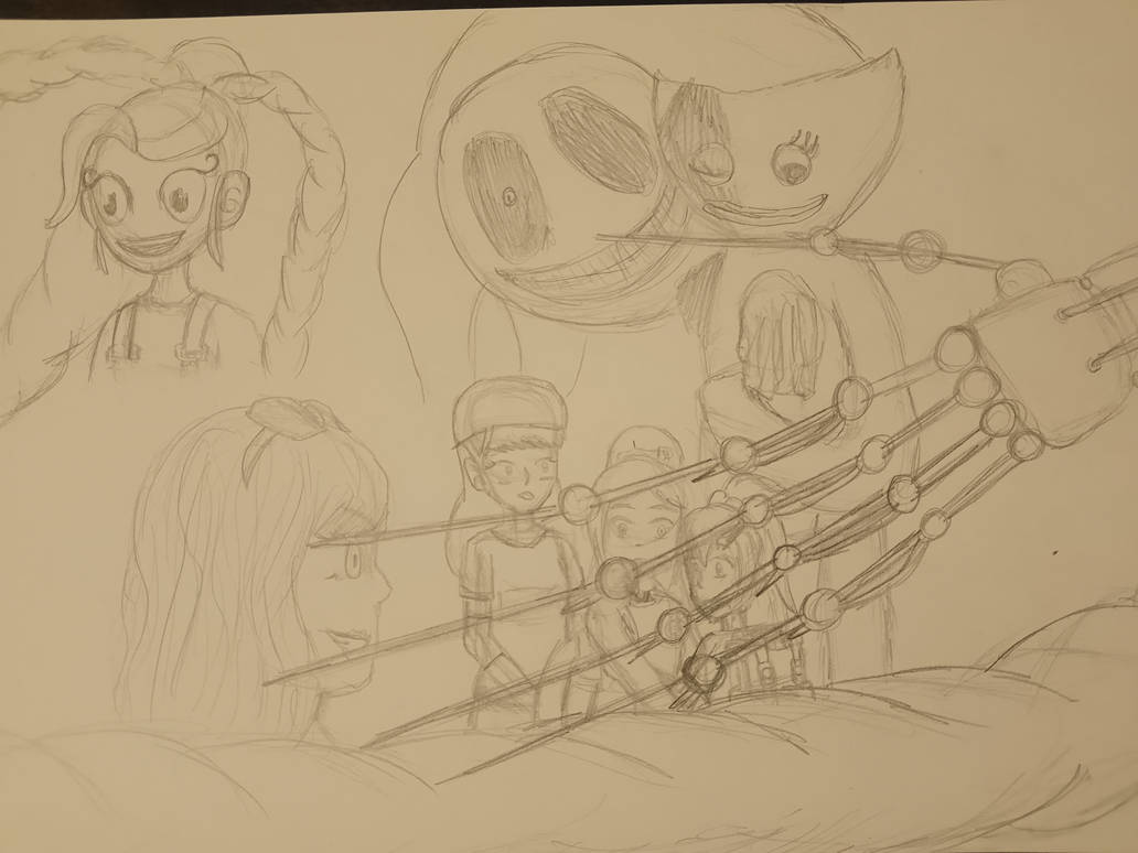 Protottpe Drawing Chapter 5 Poppy Playtime Chapter 5 AU - Sketch by Martaceccanti2000 on DeviantArt
