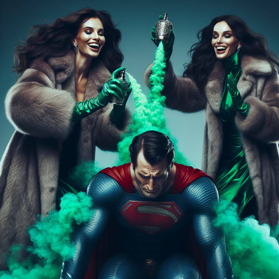 Kryptonite96 The ladies had Kryptonite spray particles by johnnydoyle0 on DeviantArt