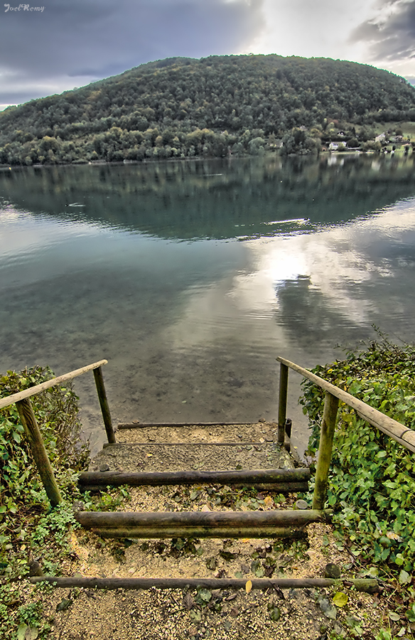 Stairway to water