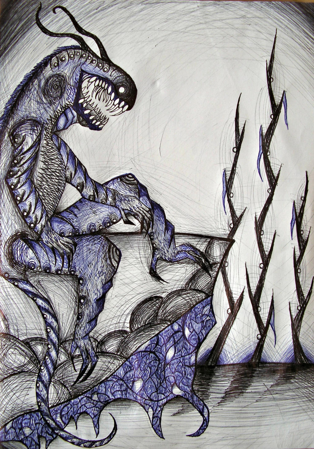Scrap Demon Deviantart Demon by Rednon on DeviantArt