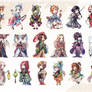 Japanese Style Chibis