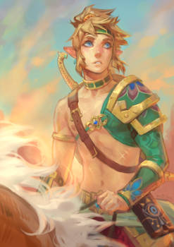 Link Fanart (Zelda: BOTW)