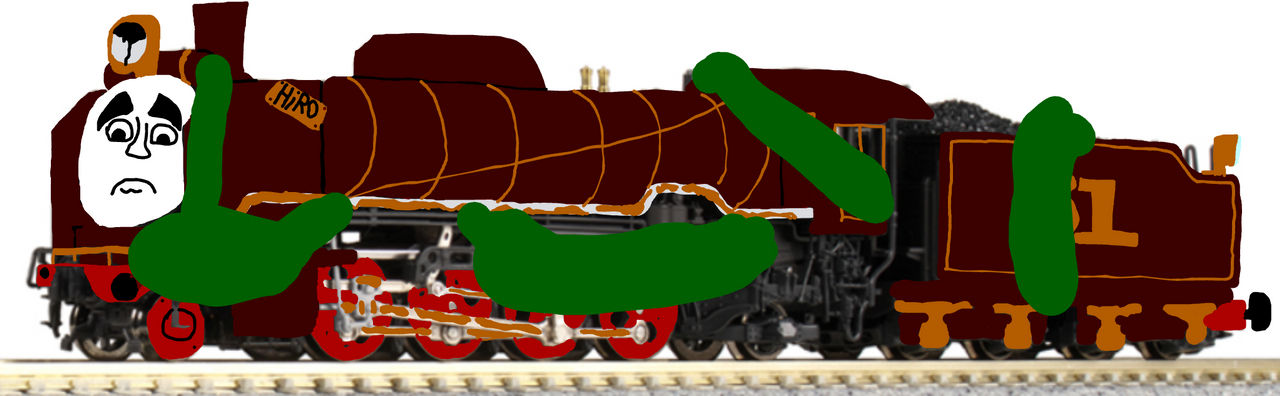Hiro Tank Engine Rusted Broken Down Hiro by LitSupremeGod9000 on DeviantArt