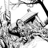 Evil Dead pinup