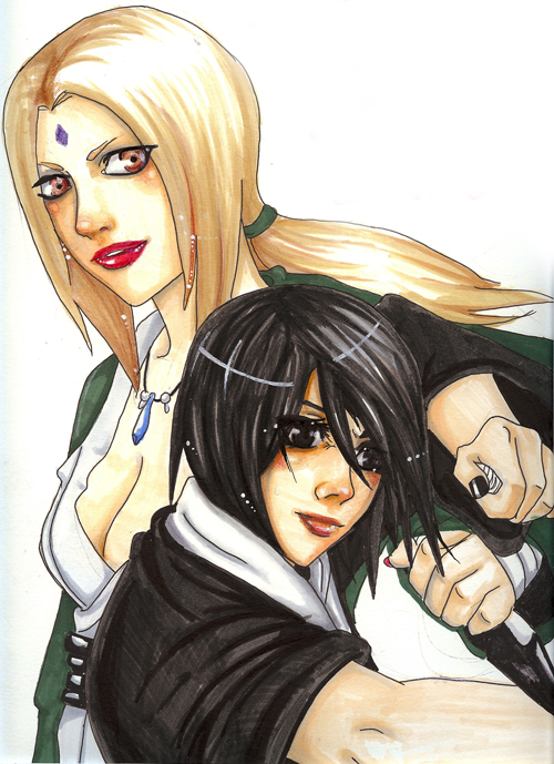 Tsunade and Shizune Tribute