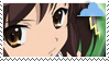 Pouty Haruhi Stamp