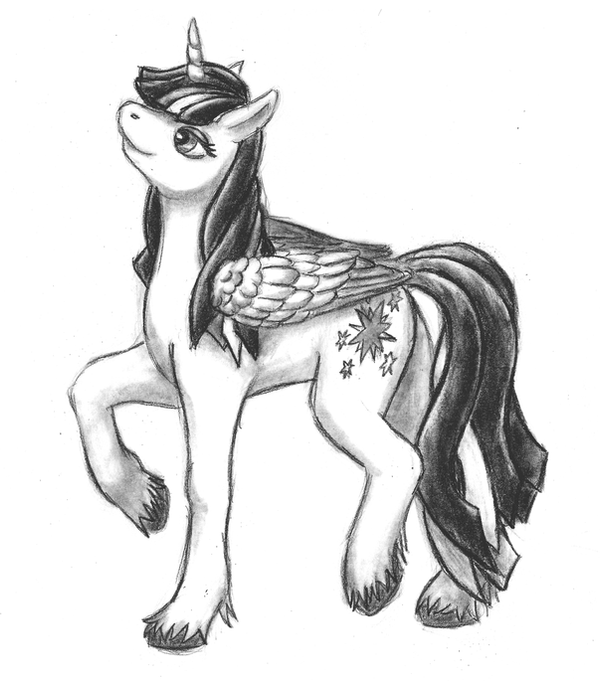 Twilight Sparkle Sketch Redone