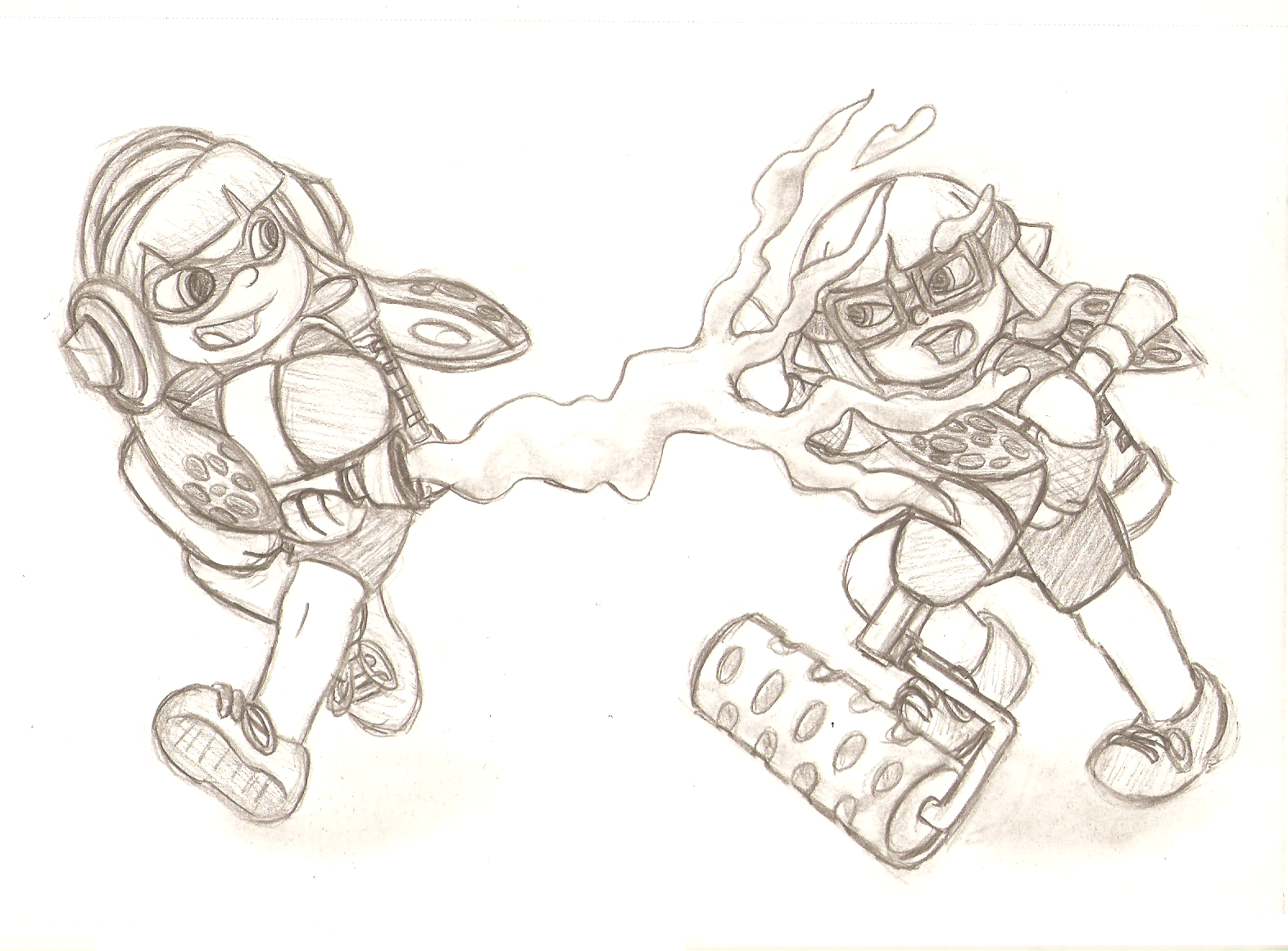 Sketchbook 15 - Splatoon