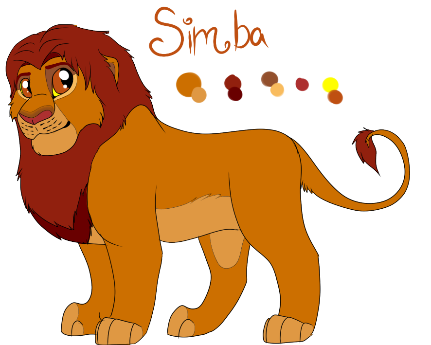 Simba Reference Sheet by lolpeaceoutlol-TLK on DeviantArt