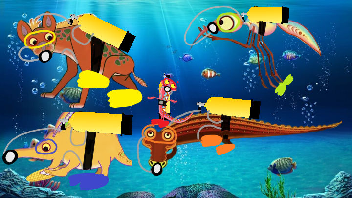 Tinga Tinga Tales Characters Scuba Diving By Bridgit14 On DeviantArt tinga-tinga-tales-characters-scuba-diving-by-bridgit14-on-deviantart