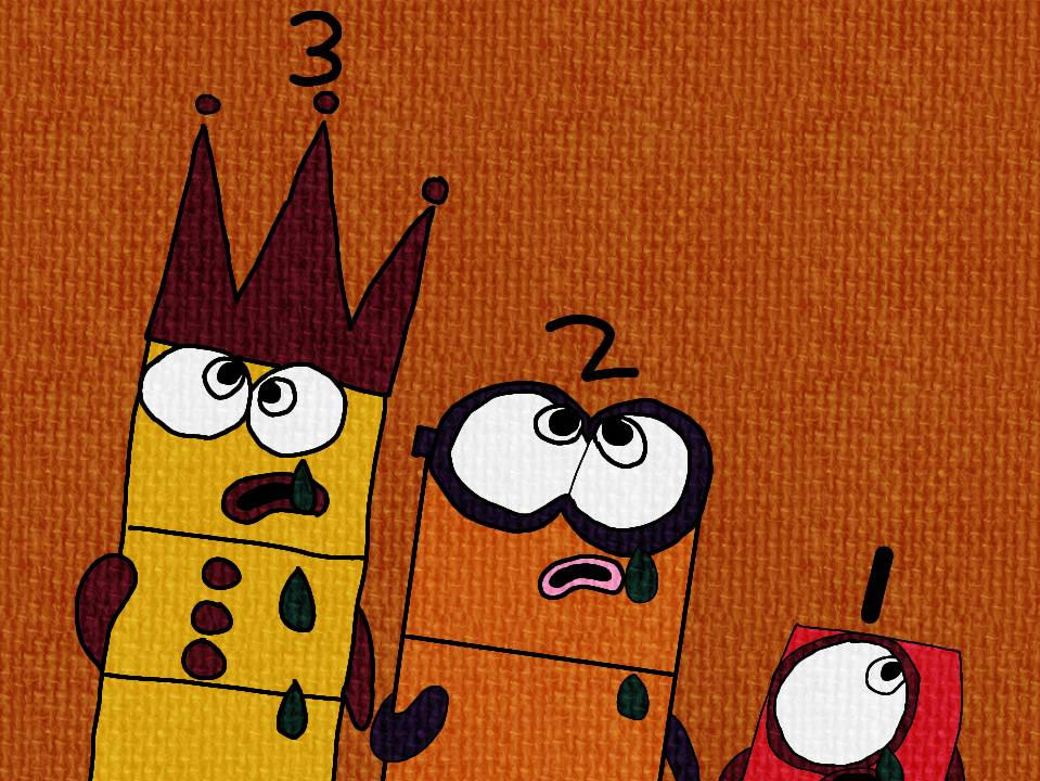 Crying one two and Three NumberBlocks by Irmarayoyo on DeviantArt