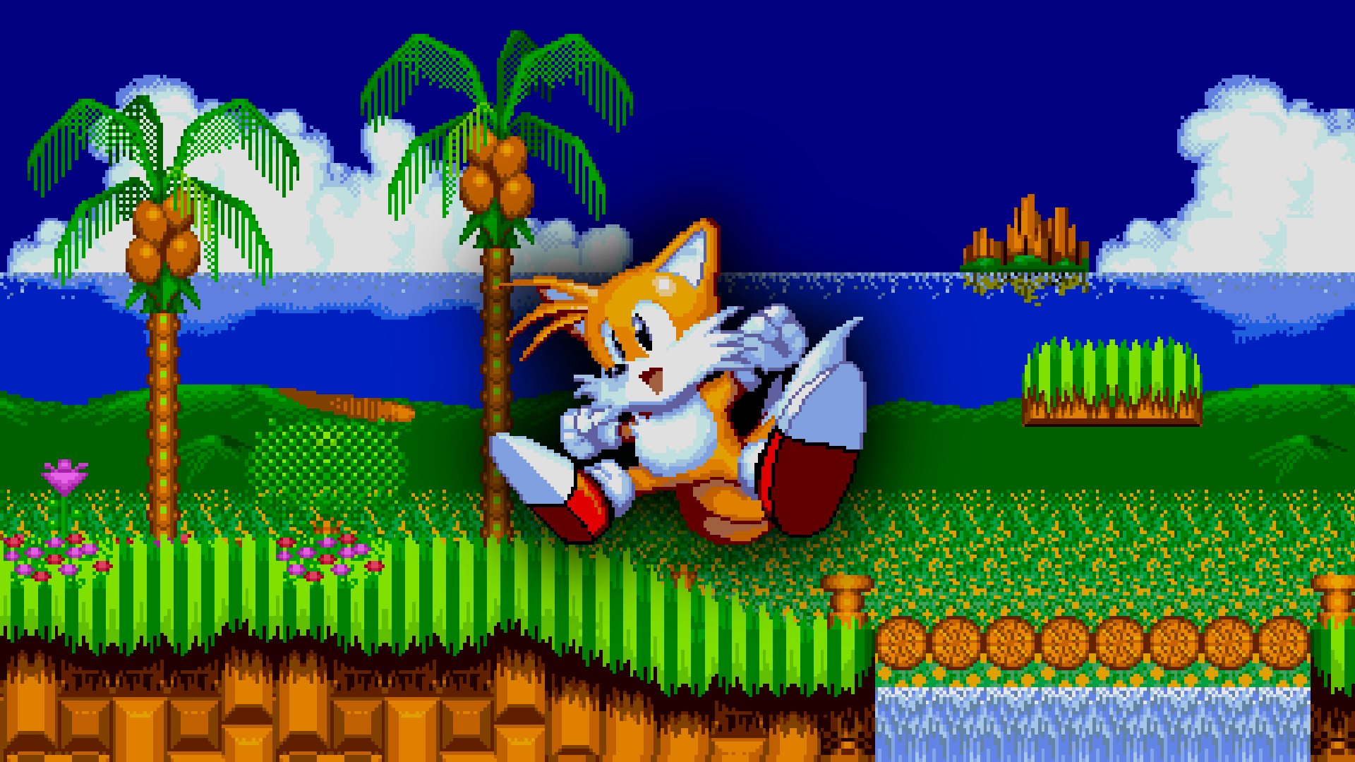 Tails Emerald Hill Wallpaper (1920x1080)