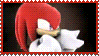 Knuckles the Echidna (Chronicles) Stamp