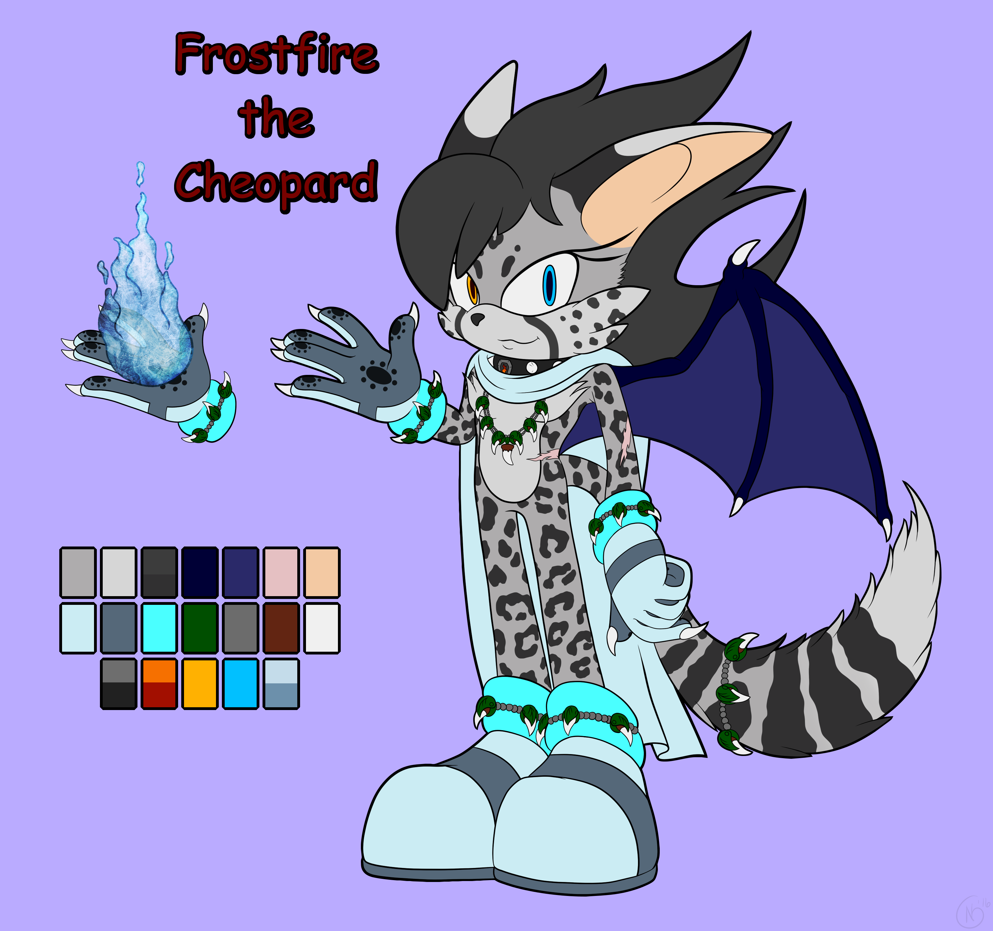 Frostfire the Cheopard [Reference] [Gift]