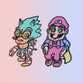 Marios and Sonics