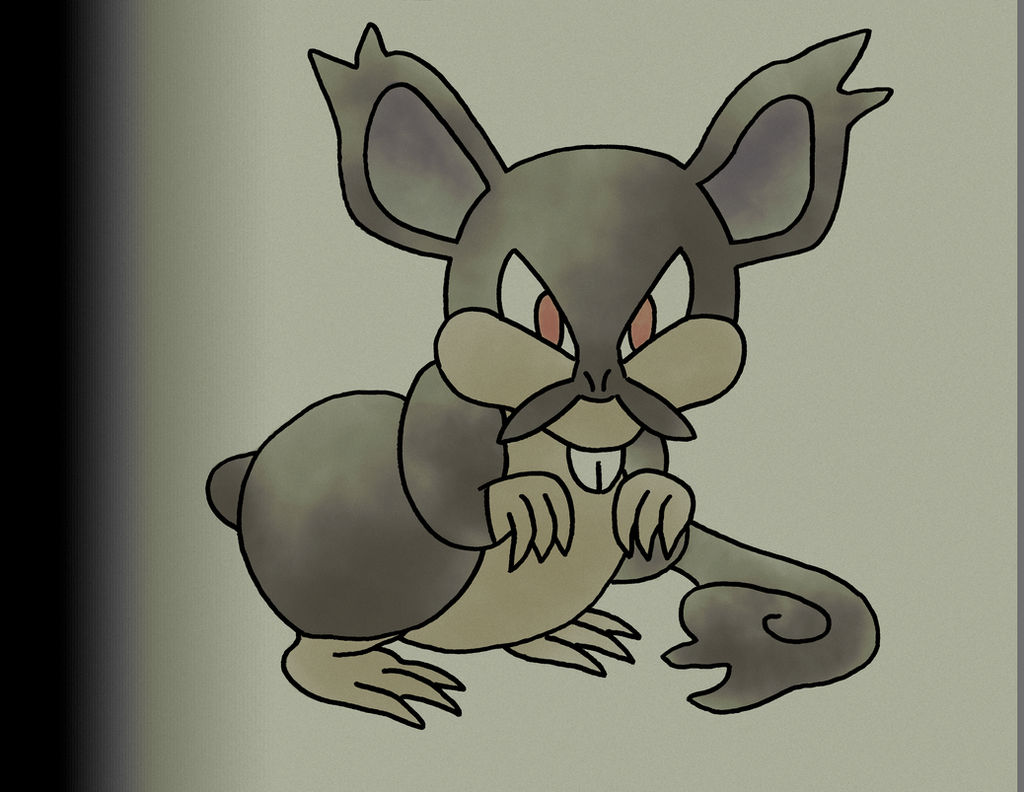 Alolan Rattata by oatspan on DeviantArt