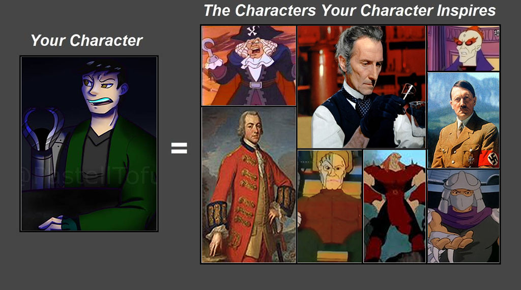 Black Claw character inspires by MonsterIsland1969 on DeviantArt