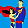 Superman and Wonder Woman