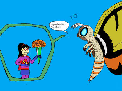 Mothra Mothers Day