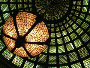 Light before a Glass Dome