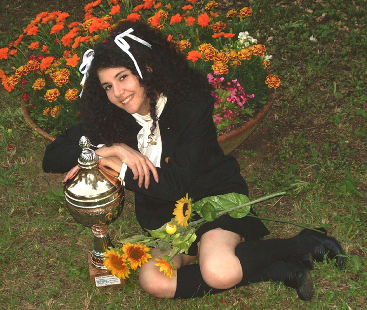 Cosplay - Hima with the prize