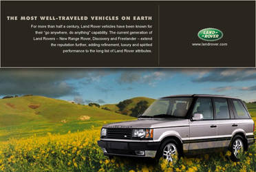 Land Rover Ad