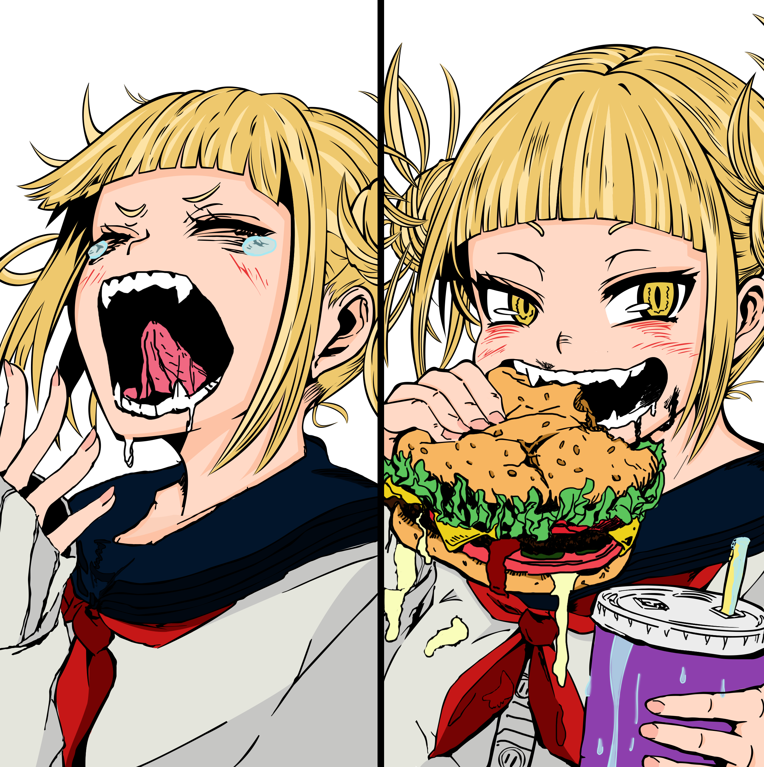 Himiko toga из аниме my Hero Academia