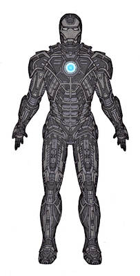 Marvel Comics: War Machine M1 (no guns)