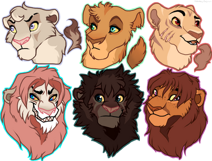 Here More Lion Bust Adopt's - CLOSED