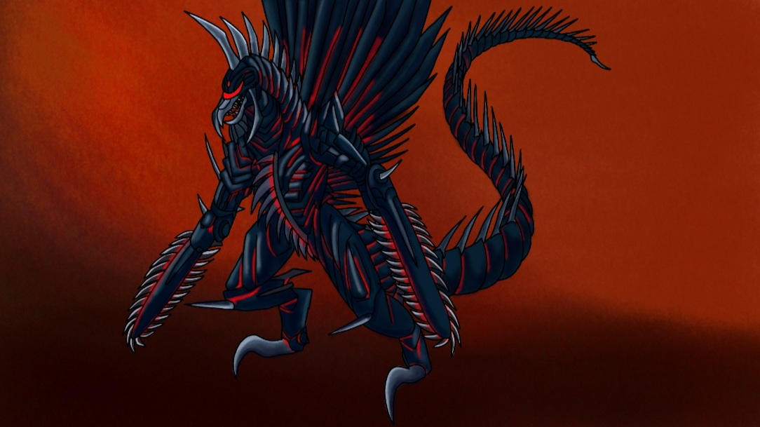 Gigan recubierto con nanometal by CyberR4ptor on DeviantArt