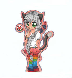 Human Nyan Cat Girl