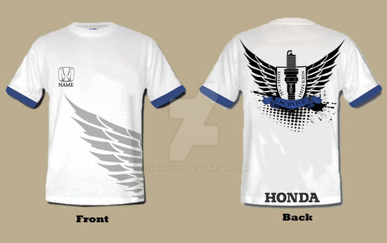 t-shirt Honda