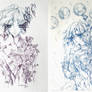 Daydream artbook concept sketches