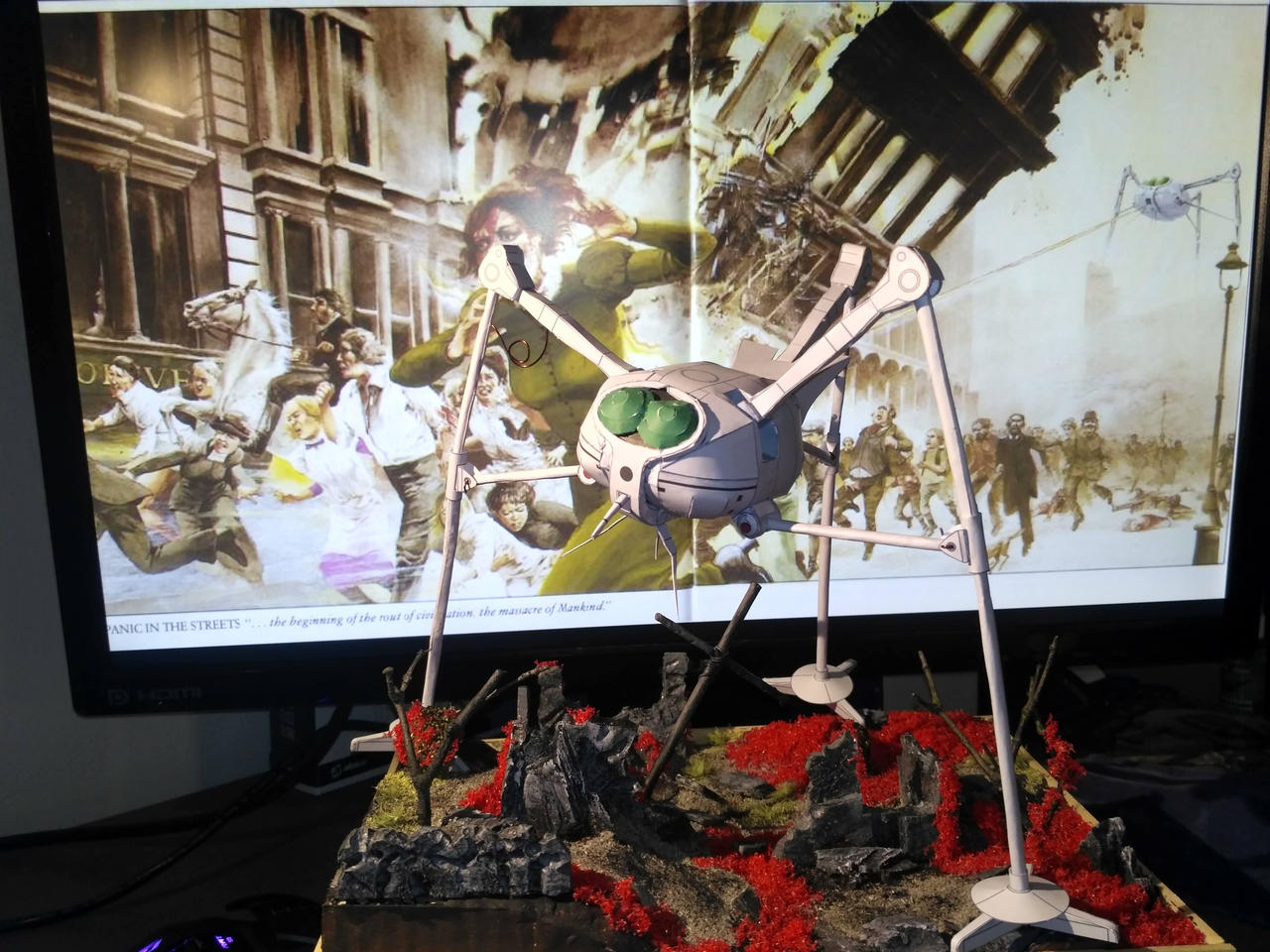 Jeff Wayne's fighting machine by petrsimcik on DeviantArt