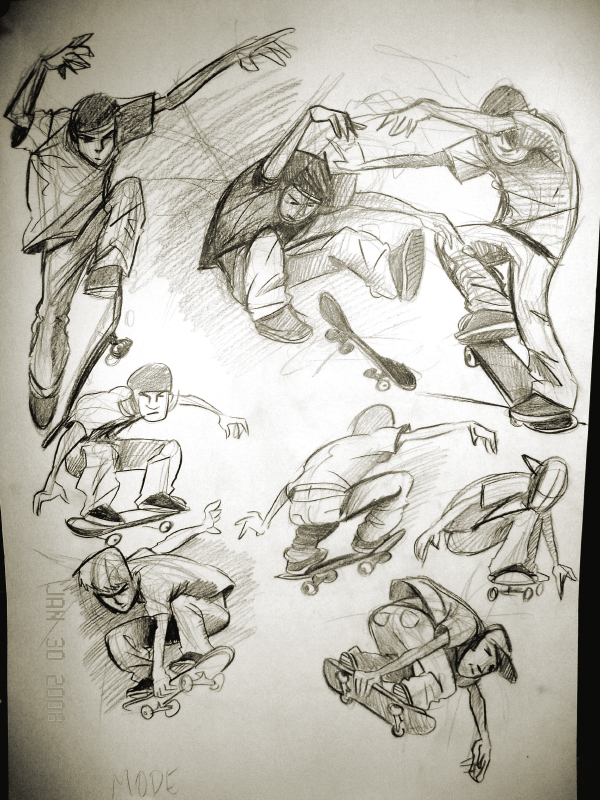 Skater Sketches