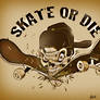 cheessy Sk8 skull design