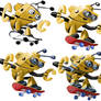 Robot skate steps
