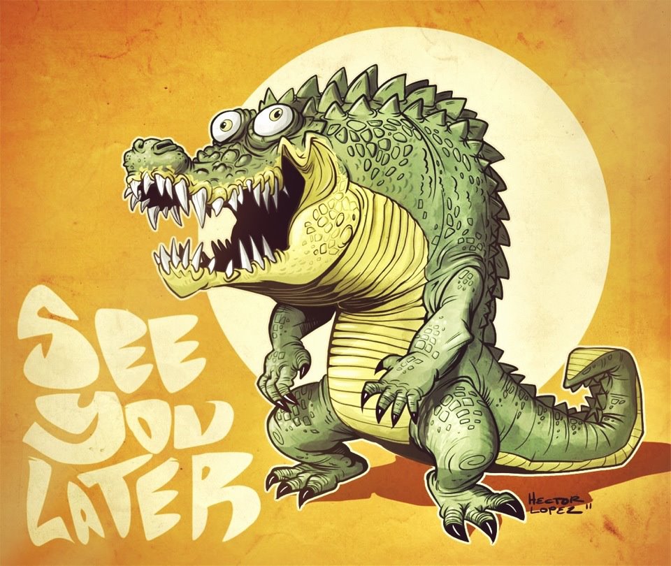 See you Later Aligator by heckthor
