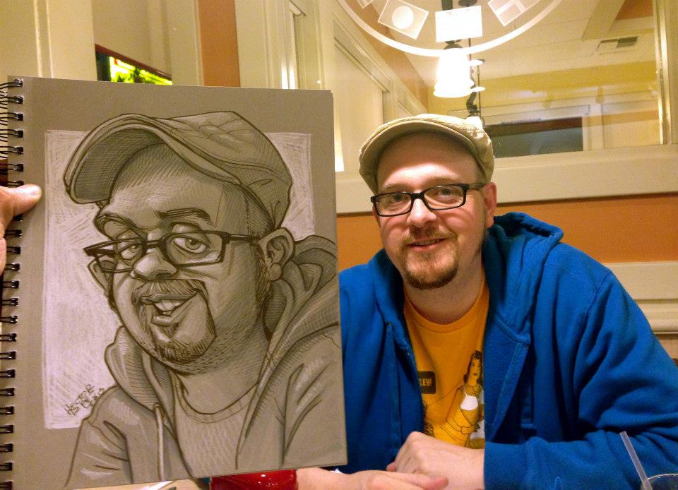 friend cartoon at IHOP