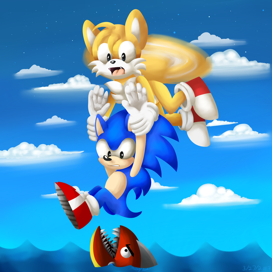 Classic Sonic And Tails By KamiraCeeker On DeviantArt.