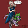 Daenerys and Spike