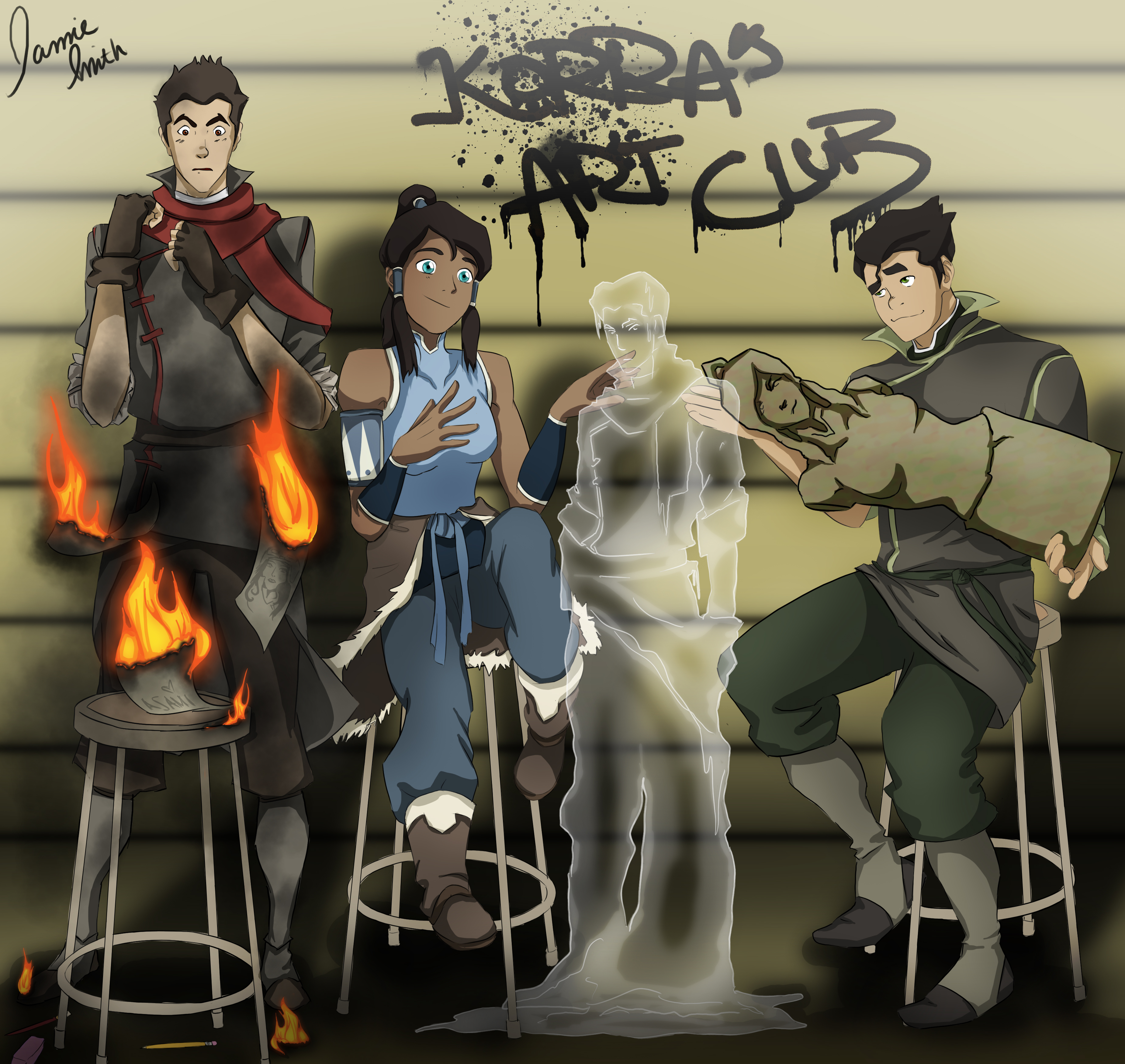 Korra's Art Club