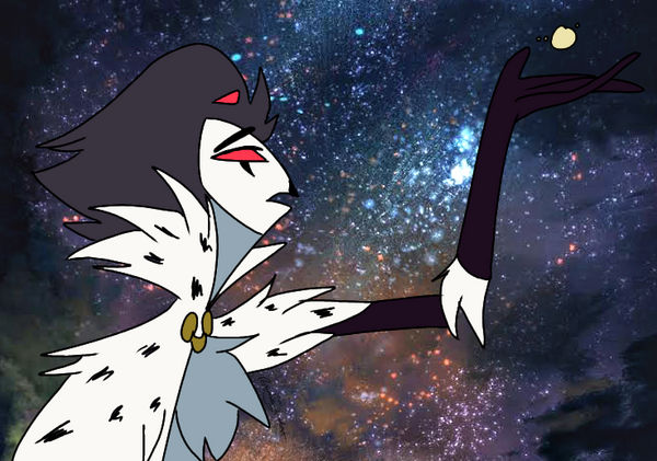 Stolas Back View Stolas Screen Shot Redraw {Fan Art}. by Ramazikaa on DeviantArt