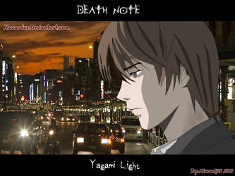 Yagami Light normal student by alucardvx