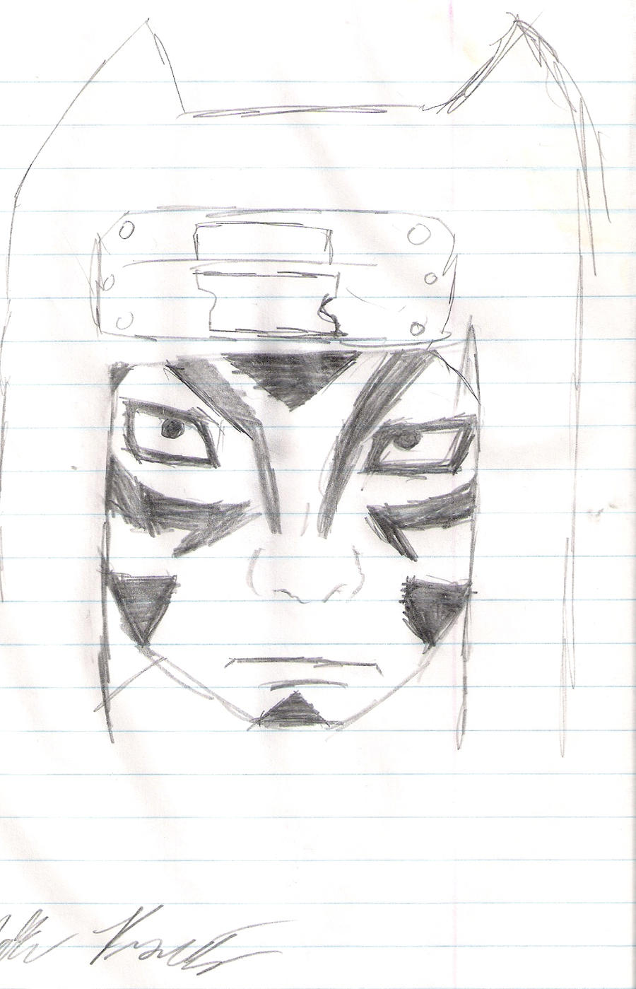 Original Kankuro Drawing By Ramenlover8495 On Deviantart