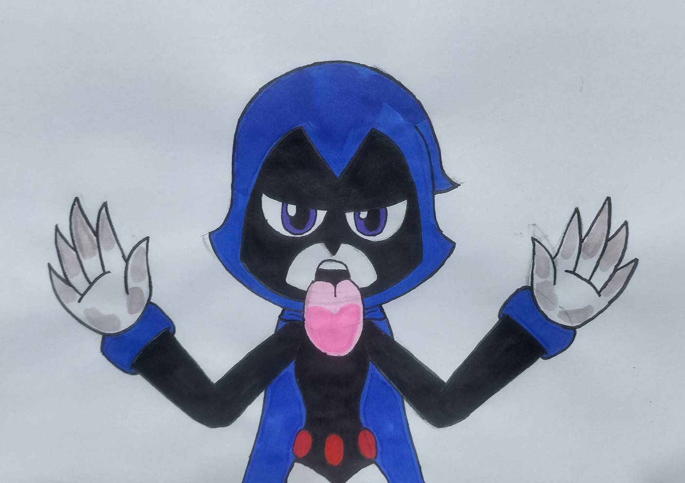 TTG Raven licking the screen POV (request) by efemir41 on DeviantArt