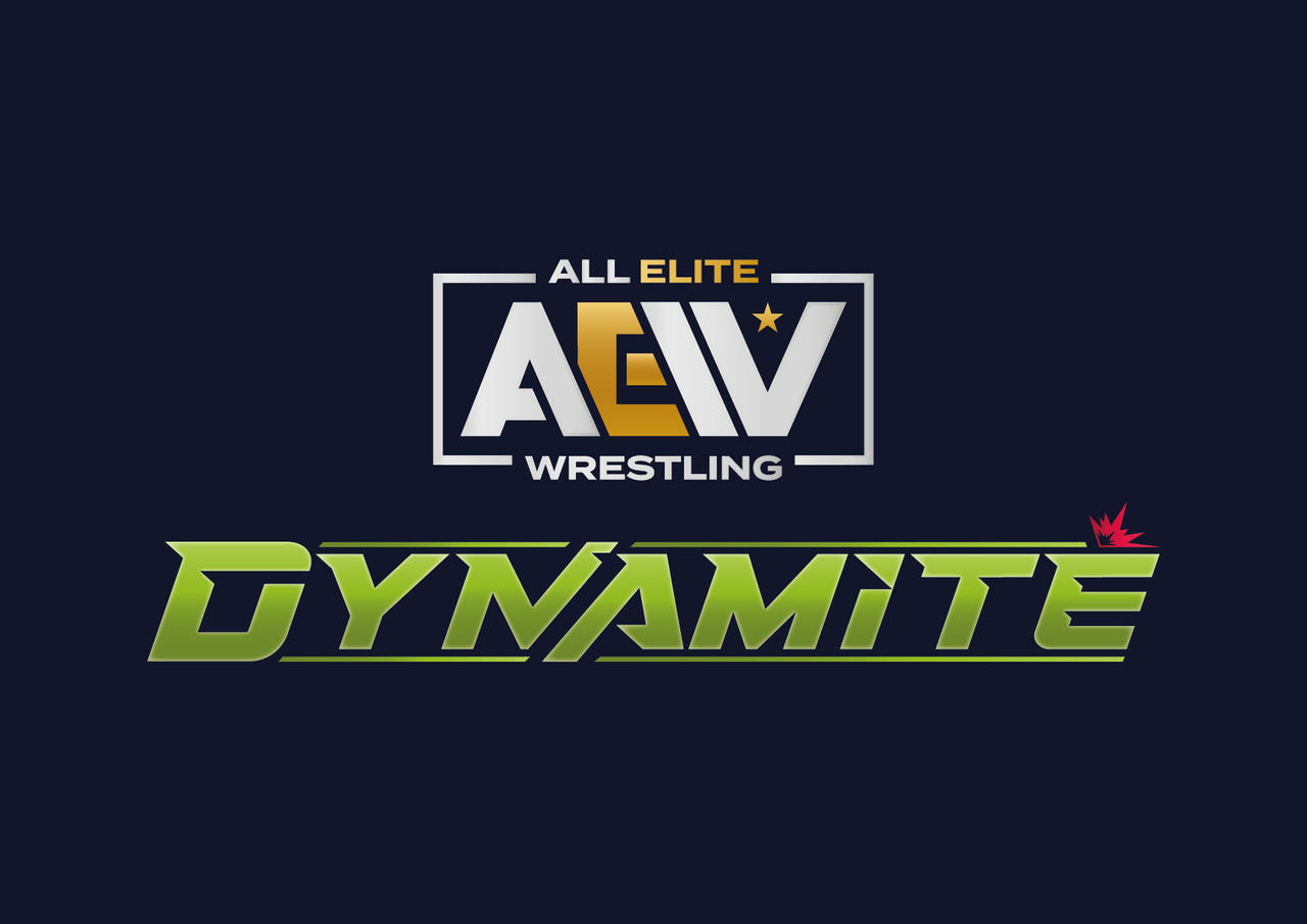 Aew Dynamite Logo by massimodelprete1987 on DeviantArt