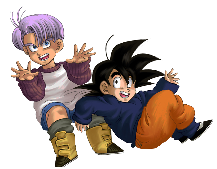 Goten and Trunks by SimoneArtsRender on DeviantArt